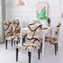 HZDHCLH Chair Covers for Dining Room Set of 4,Stretch Spandex Parsons Chair Slipcovers,Washable Anti-dust Chair Seat Covers for Kitchen,Wedding,Pa...