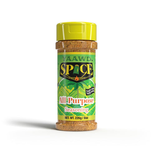 Yaawd Spice - Authentic jamaican Gourmet All Purpose Seasoning, Carribean Dry Rub Powder 8oz For Chicken, Pork, Seafood, Beef, Vegetables & More| ...