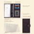 Oak Leathers Checkbook Cover Slim Minimalist For Men with RFID Blocking Credit Card Holder Wallet...