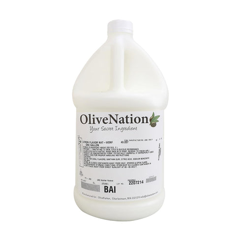 OliveNation Lemon Emulsion for Baking, Water Soluble, Kosher, Gluten Free, Vegan, PG Free - 4 ounces...