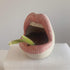 lemonadeus Multi-role Ceramic Sexy Lips Planter Stylish Lip Pot/Gadget Storage Mouth Planter Unique Ash Tray Ceramic Container (Pink)...
