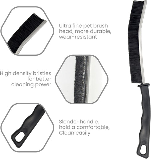 Crevice Cleaning Brush - Multifunctional Gap Cleaning Brush Tool, Bathroom Gap Brush, Hard Bristle Crevice Cleaning Brush, Crevice cleaning brushe...