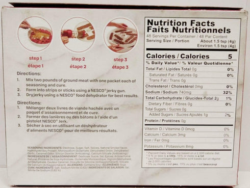 Nesco Jerky Original Seasoning 3 Pack (Makes 6 Pounds of Jerky)...