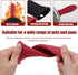 2 Pack Silicone Pan Handle Sleeve, Heat Resistant Cast Iron Skillet Handle Covers for Pots and Pans, Assist Handle Holder Grip for Kitchen Frying ...