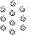 XFOX® M1PE1010 PTT Clear Acoustic Coil Tube Earpiece 1Pin 2.5mm Plug FBI Style Earphone with Push to Talk and Mic for Motorola Cobra Walkie Talkie...