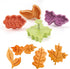 Yunko Cake Leaves Baking Pie Crust Cookie Cutters Set of 4...