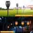 Solar Torch Lights, Waterproof Flickering Flames Solar Lights Outdoor Landscape Decoration Lighting Dusk to Dawn Auto On/Off Security Light for Ga...