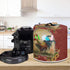 Sunflower Rooster Kitchen Pressure Cooker Protector, Dust Cover for Small Appliances with Handles & Pockets, Lightweight Air Fryer Cover, Kitchen ...