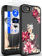 Dretal for IPhone SE 2022/2020 Case,IPhone 8/7 Case,with Tempered Glass Screen Protector,Military Grade Drop Tested Hard Back & Soft Edge Slim Flo...