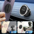Metal Plate for Phone Magnet, 8 Pack Replacement Magnet Disc Magic Mount Plate with Adhesive Backing for Socket Grips & Magnetic Car Holder Cradle...