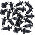 Rexka 20pcs Bumper Cover Retainer Clips 12mm Push Pin Compatible with Chrysler 6502625 07-18 Jeep Wrangler & Wrangler Unlimited JK Dodge Dakota Du...