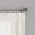 Curtainworks Soho Voile Sheer Pinch Pleat Curtain Panel, 29 by 144", Oyster...