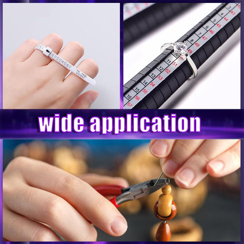 Swpeet 1466Pcs Jewelry Making Supplies Kit with Jewelry Making Tools, 40 Styles Jewelry Findings, with Jewelry Pliers and Ring Sizer Measuring Too...