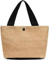 Straw Beach Bag,Women Straw Summer Purse Woven Mini Handbags Straw Tote Bag with Lining Pockets for Daily Use Beach Travel...