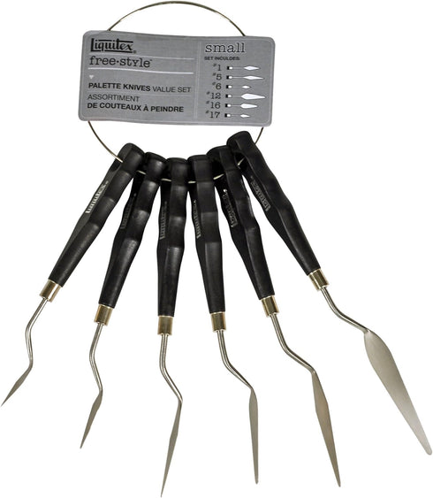 Liquitex Professional Freestyle Traditional Knives 6-Piece Ring Set...