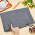 BENECREAT Dark Gray Corduroy Fabric, 39x61 Inch DIY Sewing Crafts Materials Corduroy Upholstery Fabric for Sewing Coat Shirt Dress Pants Costume S...