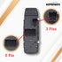68110871AA 3 Pins+ 0 Pin Master Power Window Switch for 2012-2016 Chrysler Town & Country 2012-2017 Dodge Grand Caravan 2012-2015 Ram C/V 3.6L 682...