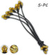 IPEX1 U.FL IPX to SMA Female Pigtail Antenna U.FL IPX Wi-Fi Coaxial Low Loss Cable UFL IPEX 5pcs 6 inch for 4G, 5G, Bluetooth, 900 MHz,GPS, Drone,...