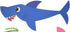 RoomMates Baby Shark Wall Decals - 9 Pieces...