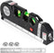 Laser Level Tool, Multipurpose Laser Level Kit Standard Cross Line Laser level Laser Line leveler Beam Tool with Metric Rulers by QPEUIM...