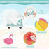 Hello Summer Bulletin Board Decoration Set Summer Theme Bulletin Board Borders Beach Paper Cutouts Summertime Bulletin Boarder for Hello Summer Tr...