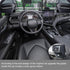 for 2018 2019 2020 2021 Toyota Camry ABS Accessories Steering Wheel Panel Cover Fit for Carmy Interior Trims Carbon Fibre...