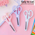 Sewing›Crafting›Craft Supplies›Cutting Tools›Scissors (pink + green + blue)…...