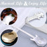 Guitar Spoons Coffee Teaspoon Set, ESRISE Stainless Steel Dessert Spoon with Guitar Opener, Cute Tea Spoons for Christmas Birthday (Silver)...