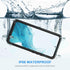 Lanhiem for Samsung Galaxy S22 Case, IP68 Waterproof Dustproof with Built-in Screen Protector, Heavy Duty Full Body Protective Phone Case for Sams...
