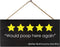 JennyGems Funny Bathroom Decor, Would Poop Here Again Bathroom Sign Funny Decorations, Wall Hanging...