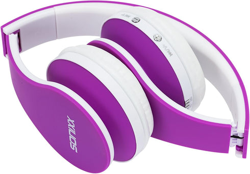 BTX1 Kids Bluetooth Headphones (Purple)...