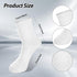 5 Pairs Womens White Socks Size 4-7 Comfortable Ladies Socks Soft Crew Socks for All Day Any Occasion Women’s Socks for Work Home Sports Running A...