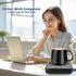 Coffee Mug Warmer - 30W Smart Coffee Mug Warmer for Desk with Temp display & 2-12H Timer, Auto Shut Off & Gravity Sensor Coffee Cup Warmer with 3 ...