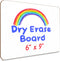 Scribbledo Small White Board Dry Erase Mini Whiteboard 6x9 Inch Small Dry Erase Board Marker Board Dry Erase Lapboards Handheld Personal White Boa...