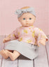 Simplicity 15" Baby Doll Clothes, Hat and Headband Sewing Pattern Kit, Code S9727, Multicolor...