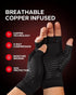 BraceBull Arthritis Gloves (1 Pair), Copper Infused Compression Gloves for Relieve Muscle Pain, Carpal Tunnel, RSI, Rheumatoid, Tendonitis, Finger...