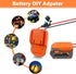 2 Packs Power Wheel Adapter for AEG RIDGID 18V L1815R B1820R L1830R Power Wheels Battery Converter Connector for Battery Adapter Dock Power Wheels...