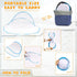 Portable Mosquito Net Tent, Folding Mosquito Head Net, Pop Up Mosquito Tent Netting for Bedding Camping Traveling Patio (1 Pack, Large)...