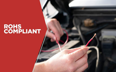 Coleman Cable 55667433 18 Gauge Automotive Copper Wire, Red, 33'...