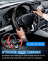 Honda Accord Steering Wheel Cover 2018-2022 Men Women Non-Slip Car Steer Wheel Cover for Honda Accord Carbon Fiber Accessories Steering Protector ...