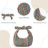 Bow Clutch Purse for Women Summer Beach Handbags Woven Clutch for Party Wedding Vacation 2024...