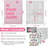 100 Envelope Savings Challenge Binder, 100 Envelopes Money Saving Challenges, A5 100 day cash $5050 challenge book, 3 Markers and 3 Laminated trac...