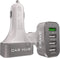 Crave CarHub 54W 4 Port USB Car Charger, Qualcomm Quick Charge 3.0 - White...