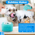 3PCS Dog Bath Brush | Dog Shampoo Brush | Dog Scrubber for Bath | Dog/Grooming/Washing Brush Scrubber with Adjustable Ring Handle for Short & Long...