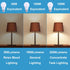 3-Way Led Light Bulbs A21, 50 100 150 Watt Equivalent, Perfect for Reading, Warm White (3000K), Indoor Standard E26 Bulb, Energy Efficient 20 Watt...