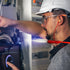 Flashlight Wireless Headphone Neckband Reading Light with Bluetooth Earbuds (Red)......