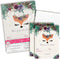 Woodland Forest Fox Face Floral With Greenery Birthday Party Invitations, 20 5x7 Fill In Cards with Twenty White Envelopes by AmandaCreation...