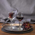 LAV Small Premium Wine Glasses Set of 6 - Clear White Wine Glasses 8 Oz - Tulip Shape Short Stem Wine Glass Set for Dinner Tables and Gifts...