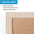 MasterVision Cork Push Pin Bulletin Board, 12" x 18", Pine Wood Frame, Wall Mount Kit Included (MC180012010)...