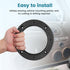 4 Inch Speaker Spacer Adapter Ring Mounting Bracket 4 PCS, Auto Car Universal Fit 4” Plastic Speaker Ring Adapter 0.43 Inch Depth, 4 Inch Plastic ...